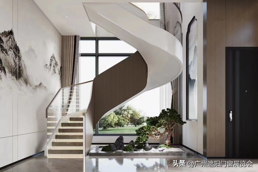 信达旋转楼梯,信达楼梯