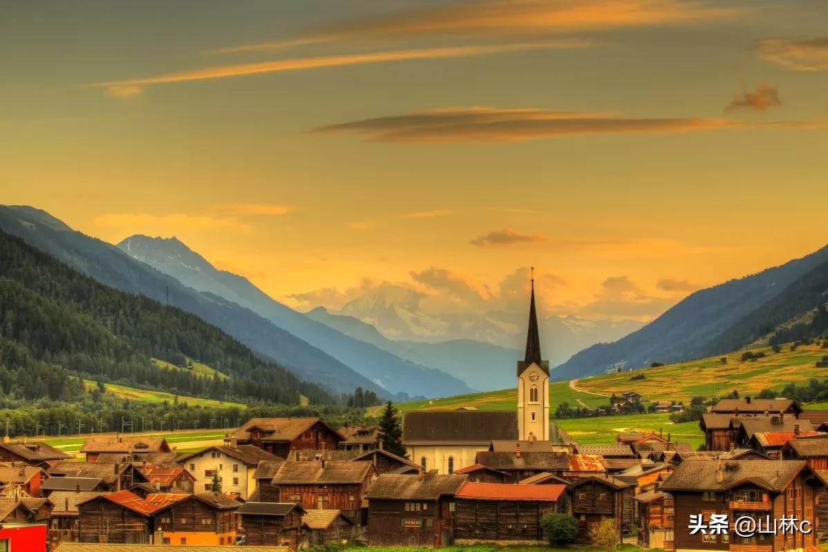 瑞士超清壁纸1080p,瑞士阿尔卑斯山雪山风景壁纸