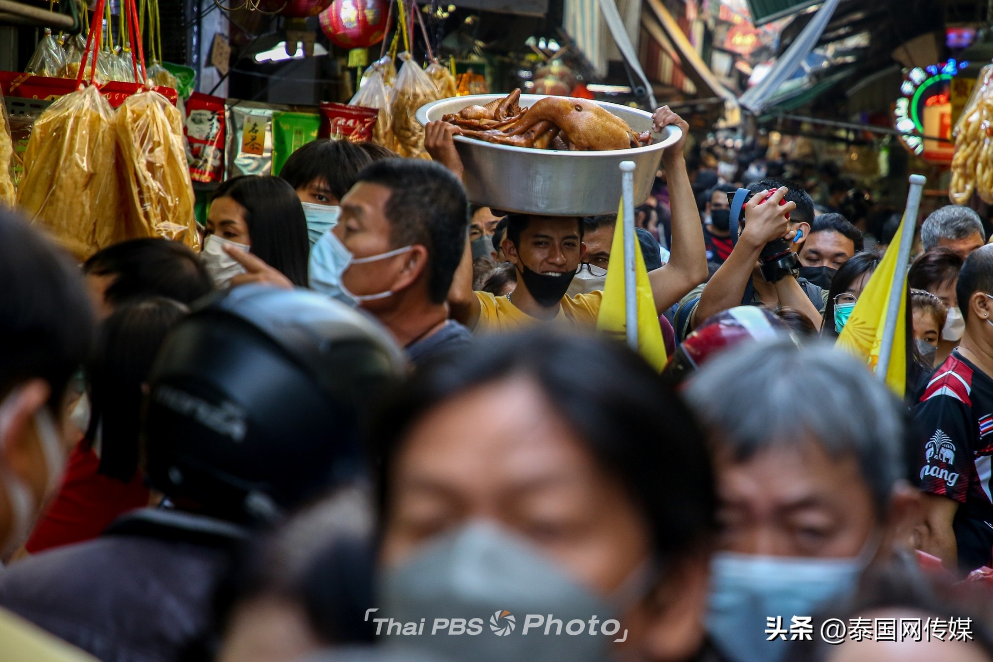 曼谷人春节年货,曼谷唐人街附近购物
