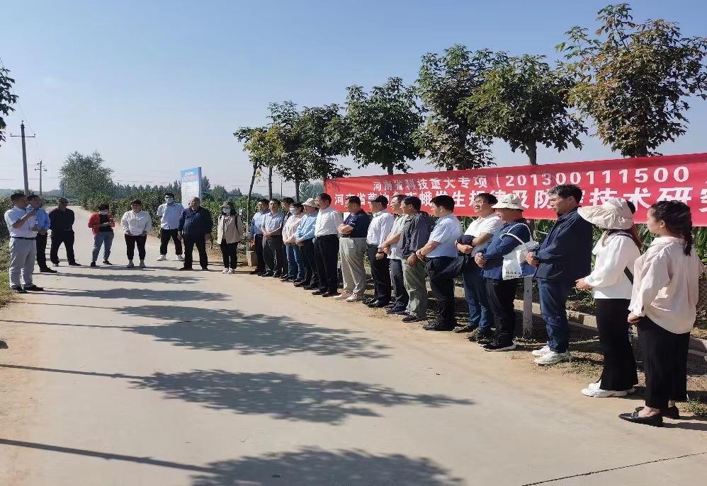 河南重大公益性科研专项防控“幺蛾子”效果显著