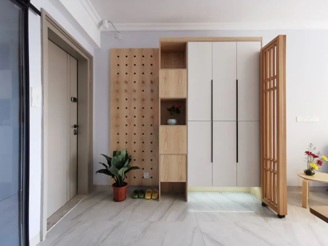 入户玄关鞋柜摆放什么合适,50款实用的玄关鞋柜设计