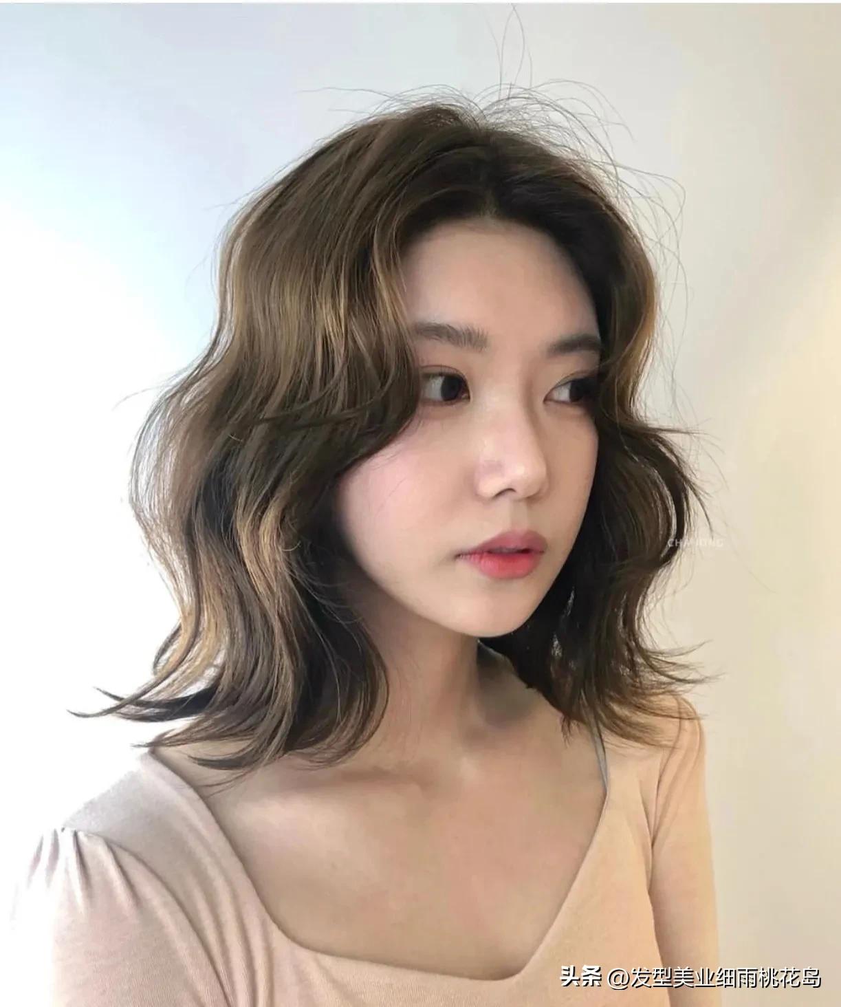 温柔蛋卷头,烫短蛋卷头