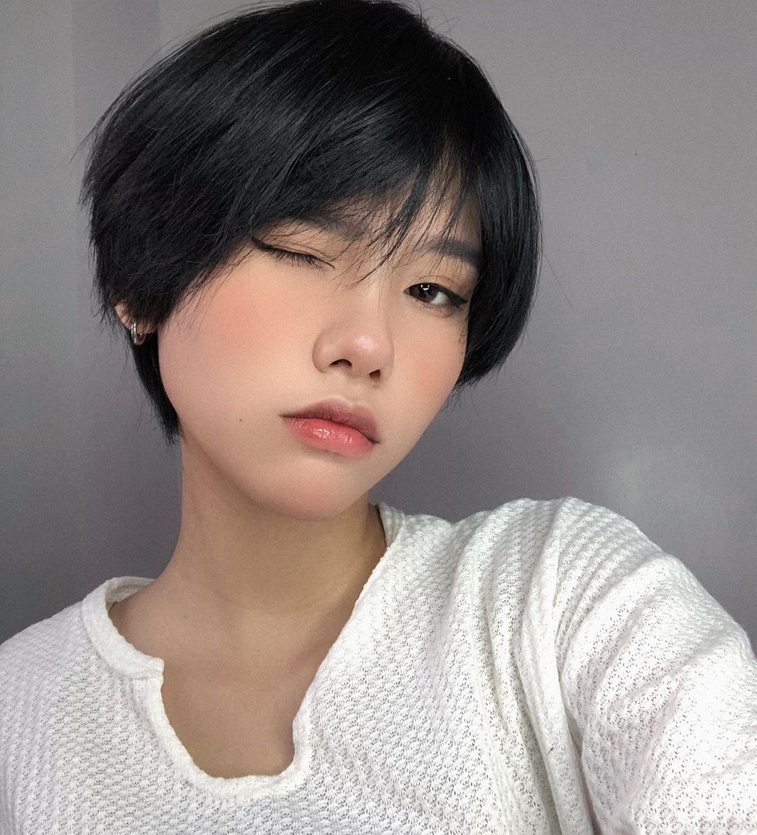 少年感短发怎么剪,少年感短发女生