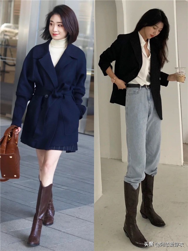 裸靴时尚洋气,高端时尚裸靴洋气秋冬款