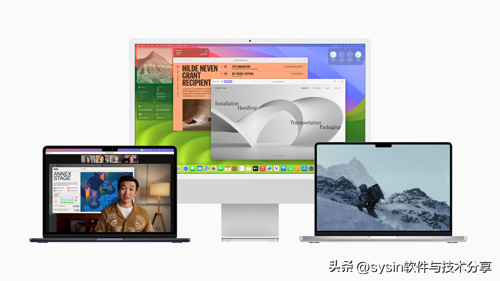 macossonoma小组件推荐,macossonoma14.1beta3