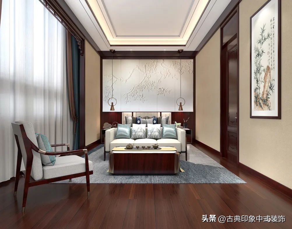 江南风格室内装修设计会所,中式园林会所效果图