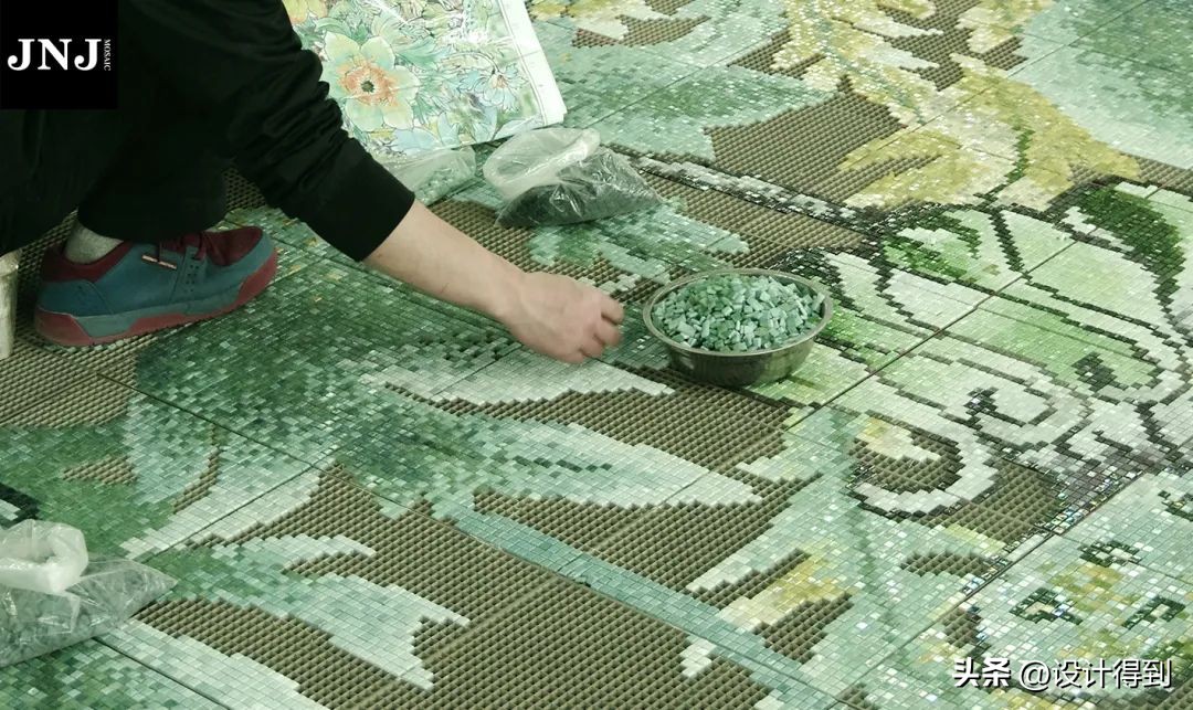 马赛克的设计风格,马赛克还能这样设计超实用