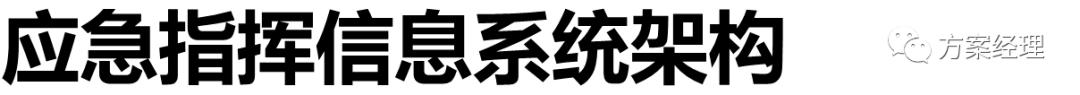 应急指挥调度平台架构,智慧应急产品架构图