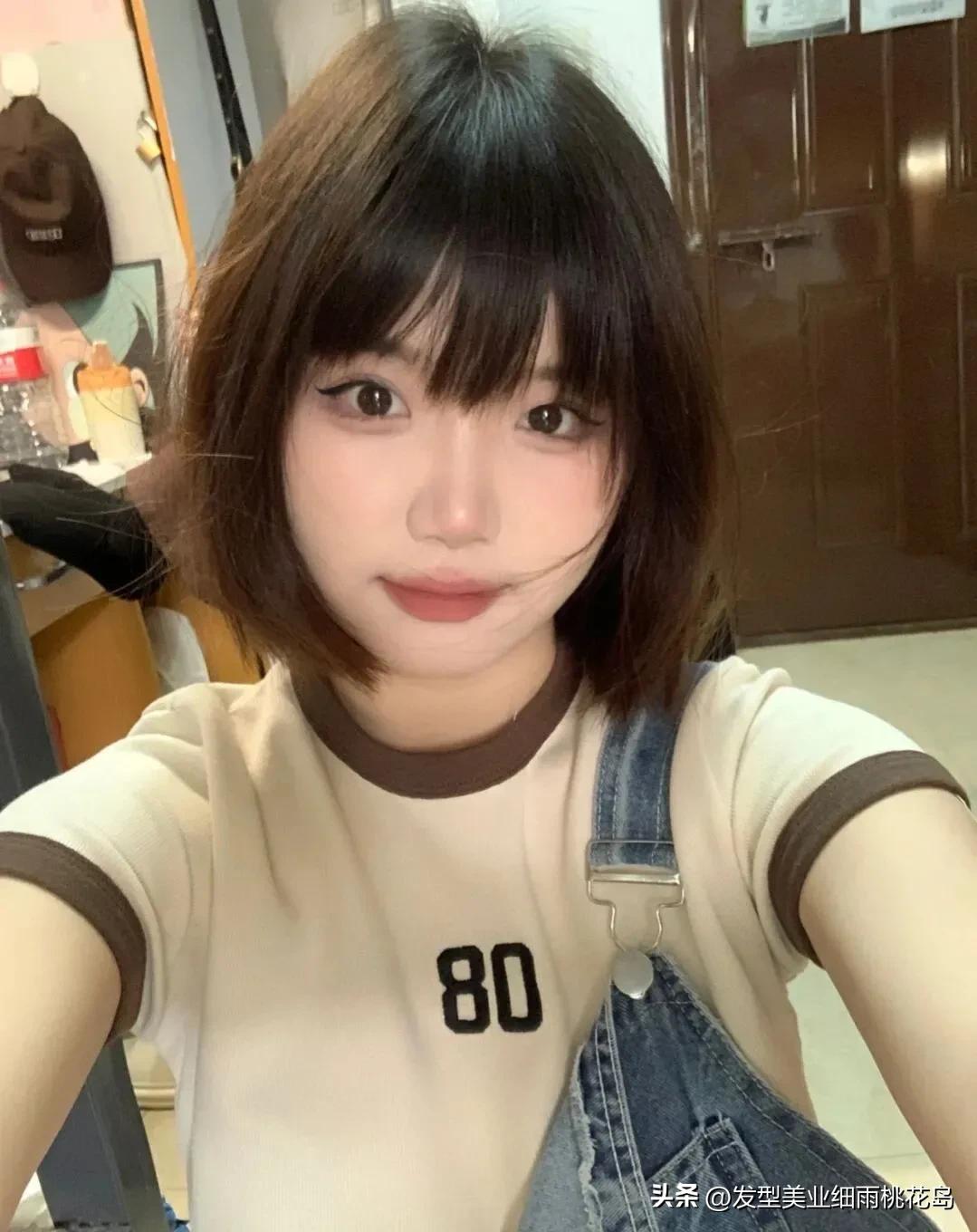 减龄短发乖乖款,乖乖女短发最新款