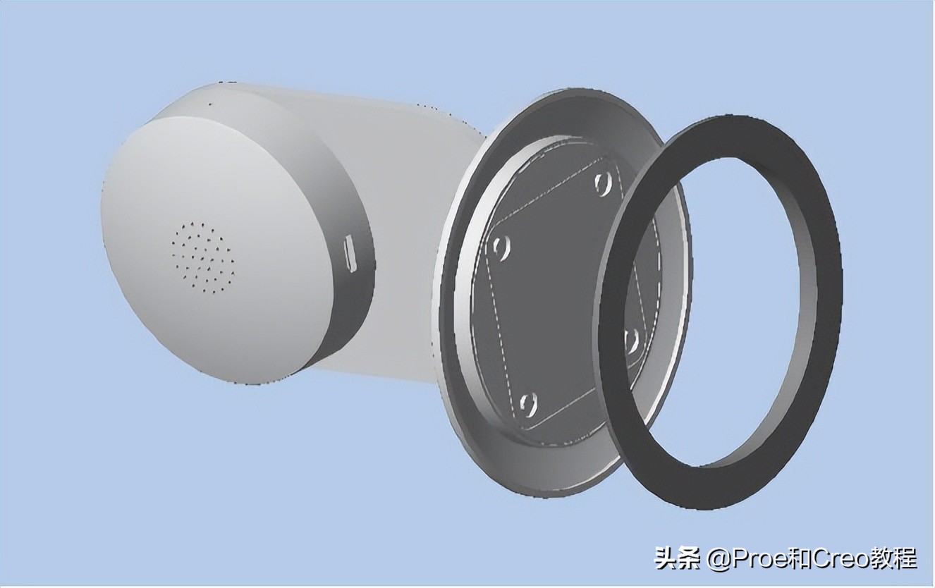 「干货」产品结构辅助设计课程之摄像头教学篇
