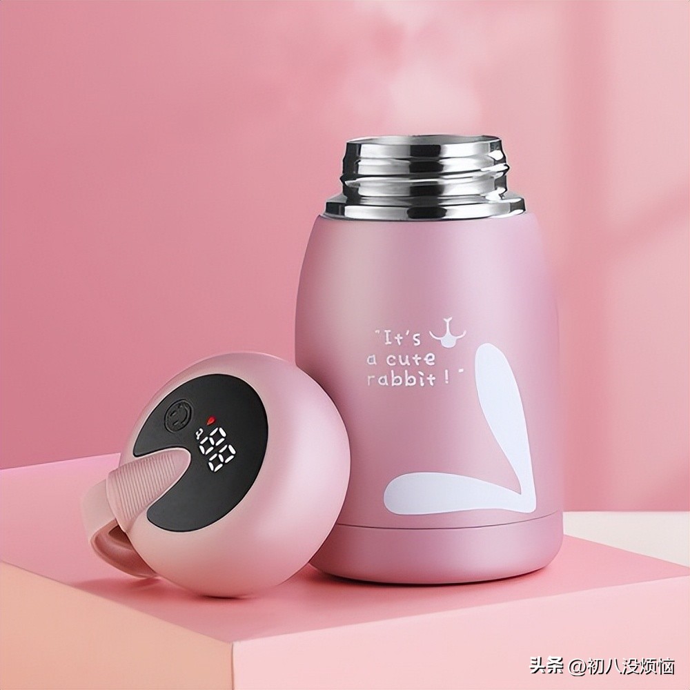 智能创意保温杯304,智能显示智能保温杯