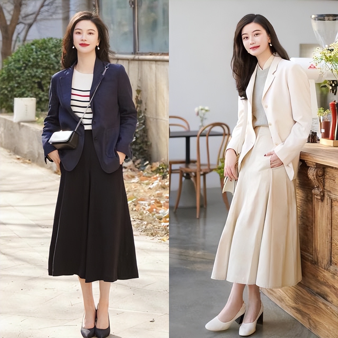 35岁女人裙子显气质的搭配,70后女人穿什么样的裙子显瘦