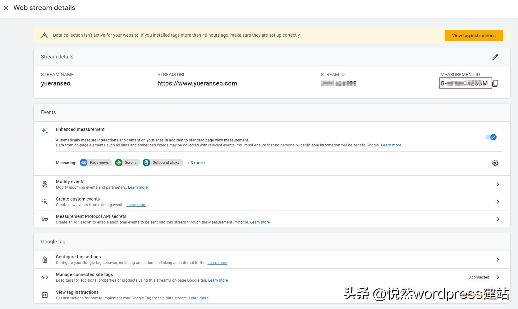 wordpress鎬庝箞娣诲姞璋锋瓕鍒嗘瀽,wordpress寤虹珯鏁欑▼鎺ㄨ崘