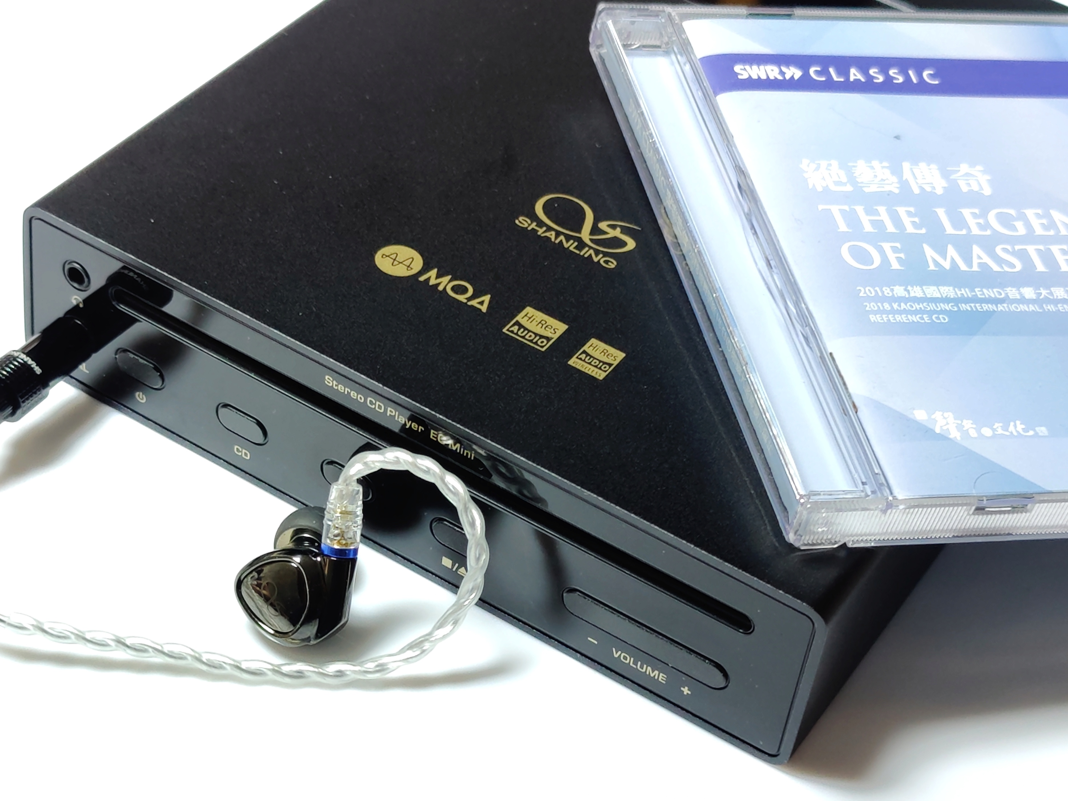 一机走遍天下山灵ECMini便携CD桌面HiFi一体机器材搭配听感分享