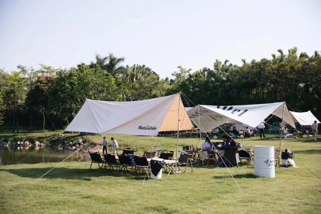 厦门海沧东孚营地新式露营,东孚温泉露营