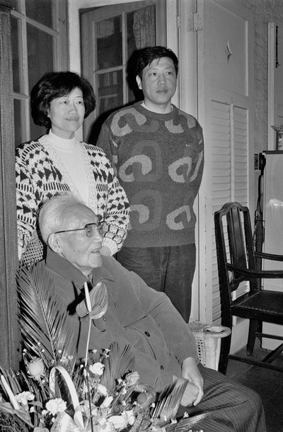 巴金生前录像,李小棠和巴金