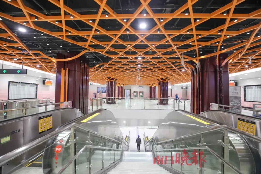 南昌地铁4号线新洪城大市场出口,南昌地铁4号线正式通车时间