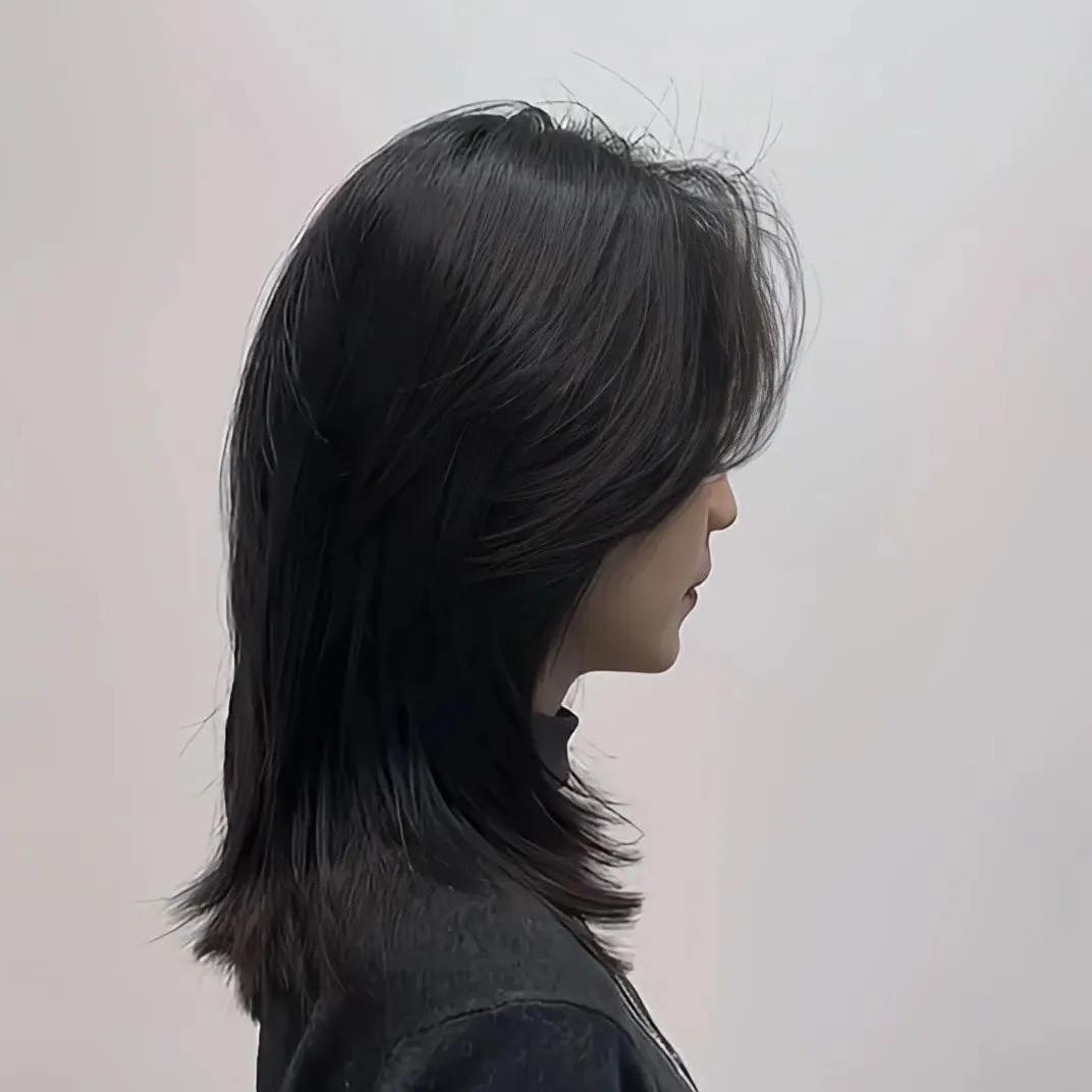 高层次锁骨发中长怎么剪,高层次锁骨发中长怎么造型