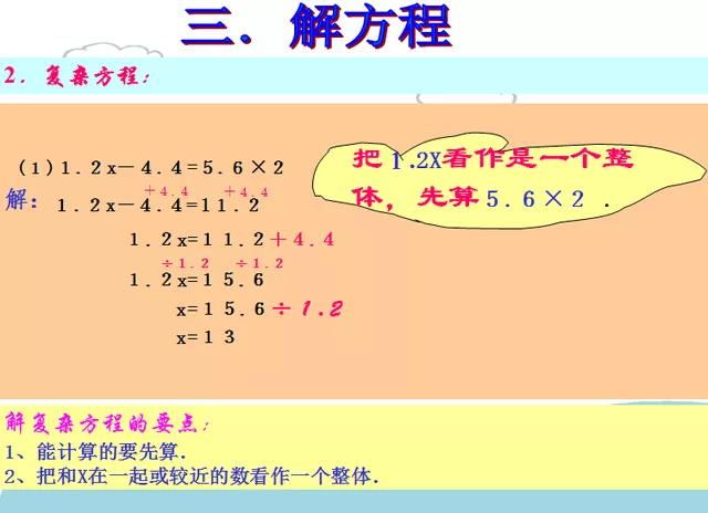 五年级上册简易方程练习题100题,五年级上册简易方程用字母表示数
