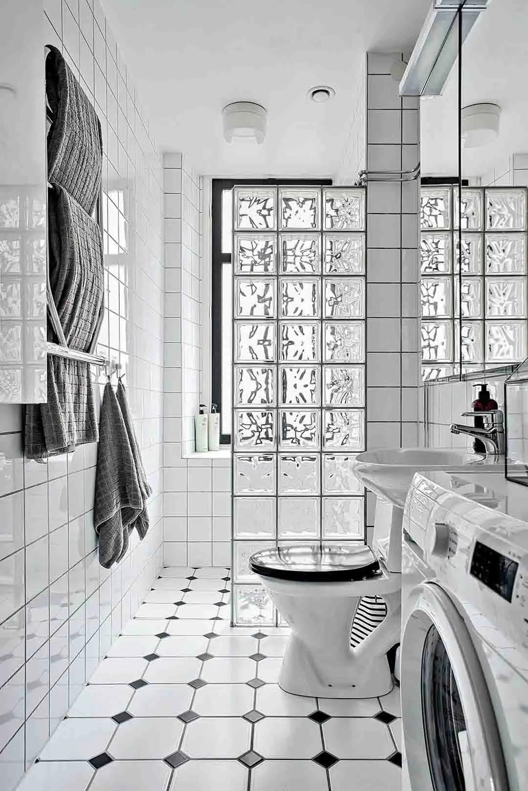 卫生间不做玻璃隔断怎么干湿分离,浴室干湿分离用玻璃隔断还是浴帘