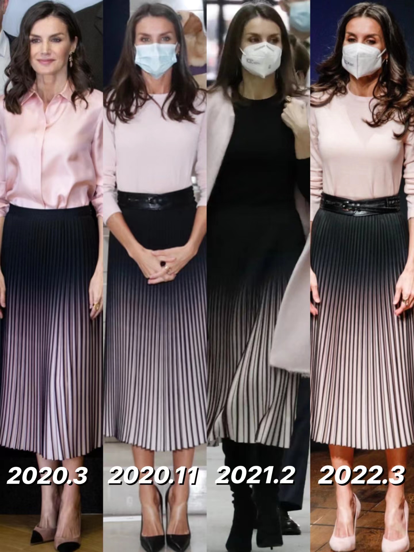 莱后六度垂青半身裙，不换思路换感觉，原来这就是“人穿衣”