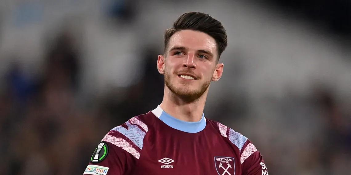 阿森纳即将向西汉姆开出9200万镑的报价，主席已经宣布赖斯将离开