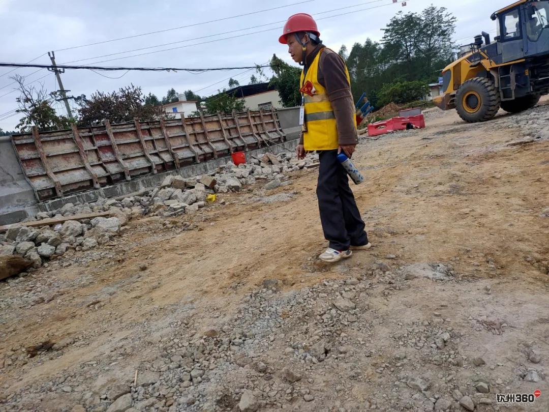 钦州金华路至大垌文头麓,大垌文头麓桥通车