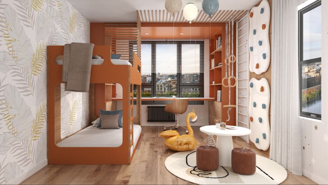 儿童房就要这样装,儿童房这样装修太美了