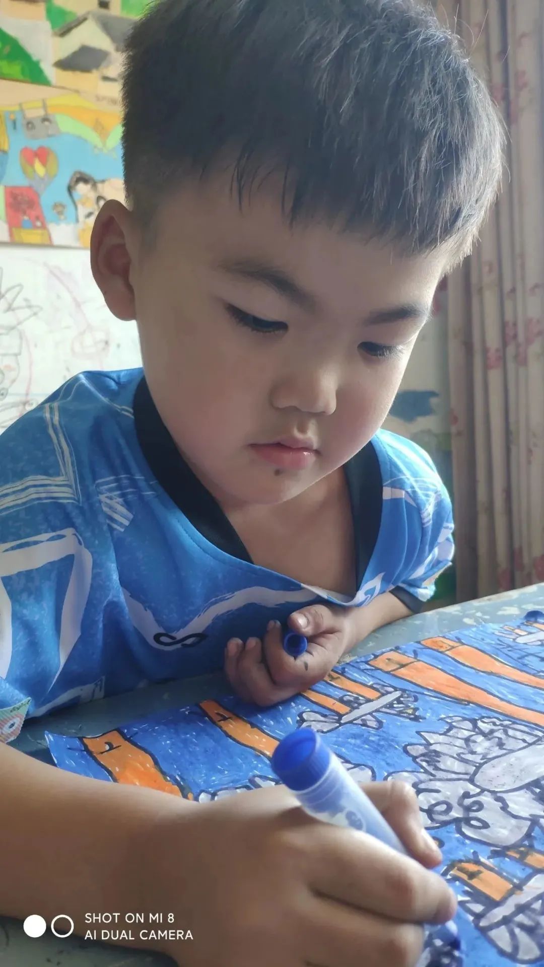 小画家大艺术作品,六一小画家作品展