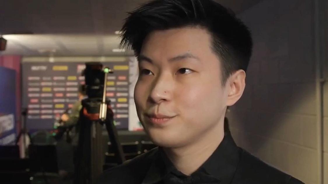 世界冠军声援霍顿视频,世界台联对赵心童处罚