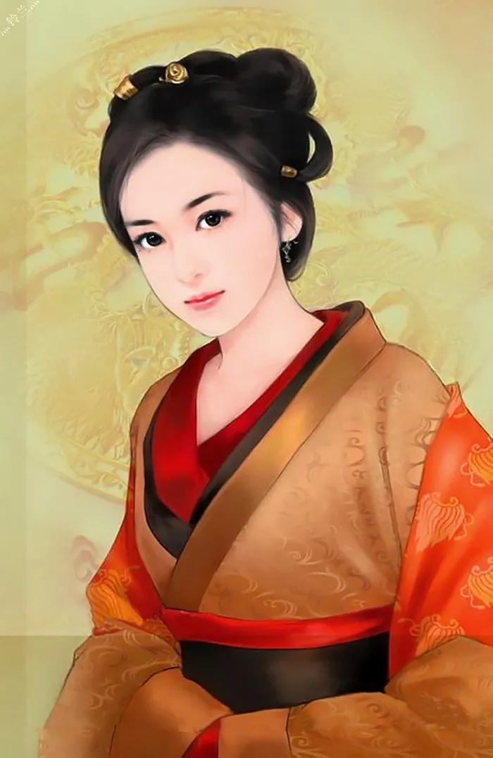 精美手绘手机壁纸古装演员,唐嫣古装高清壁纸