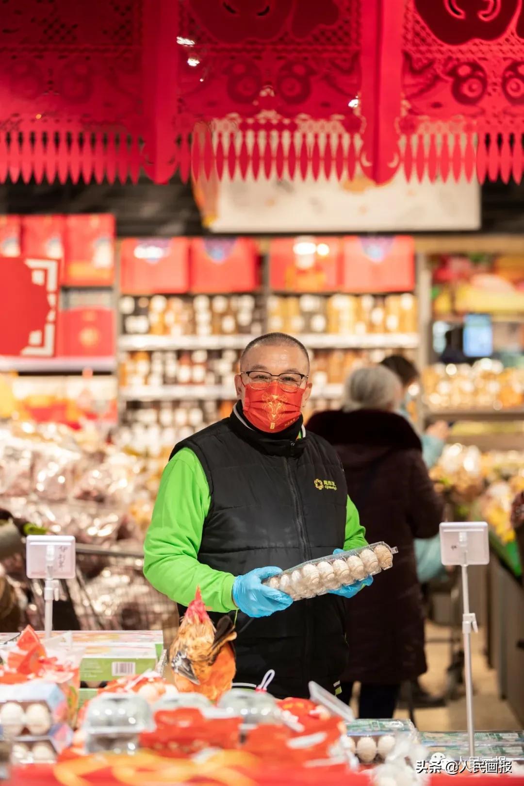 新春走基层超市,新春走基层古道新村春味儿浓