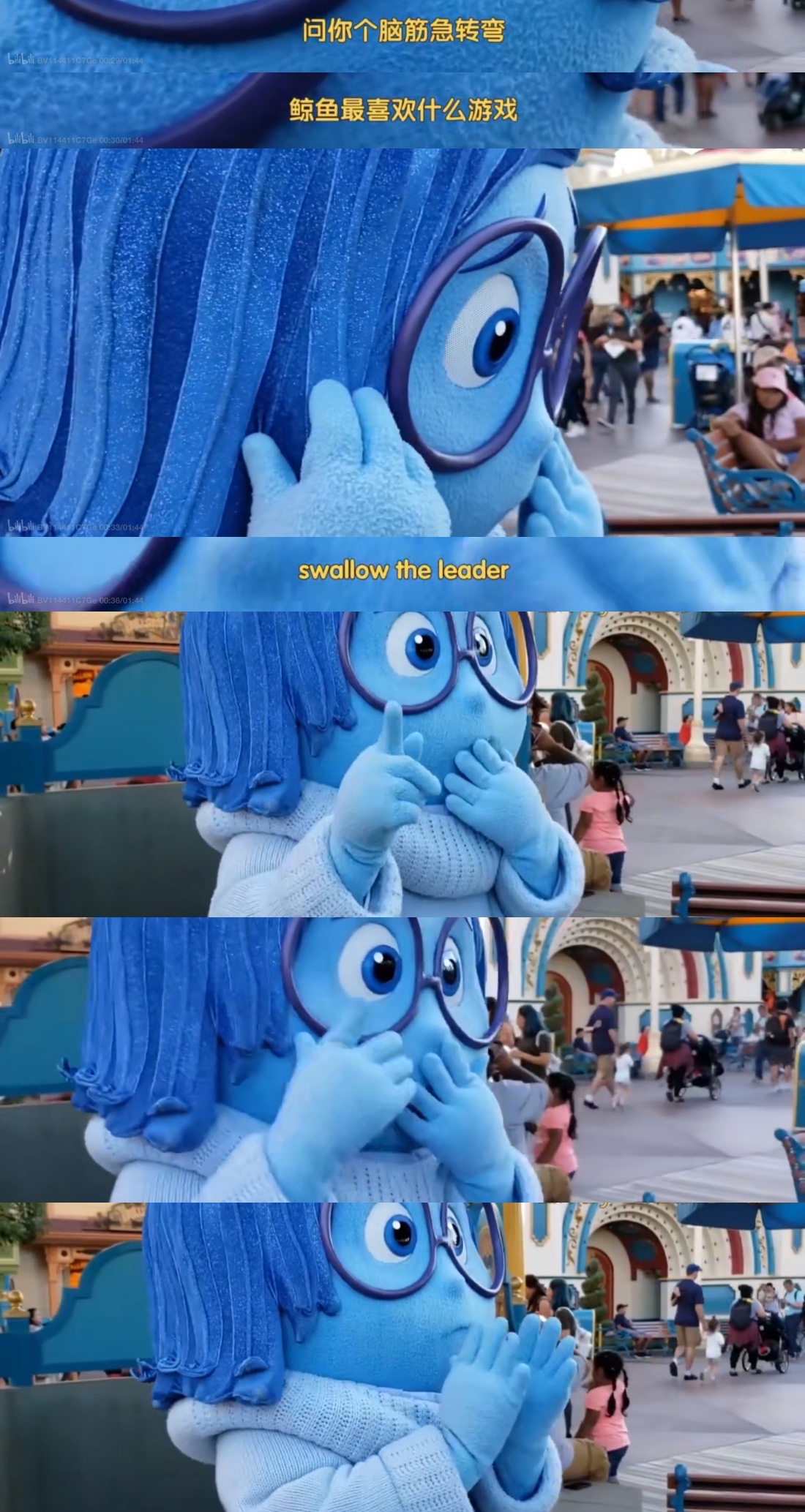 又丧又真诚？迪士尼形象忧忧被迫营业惹人怜，打工人狠狠共情