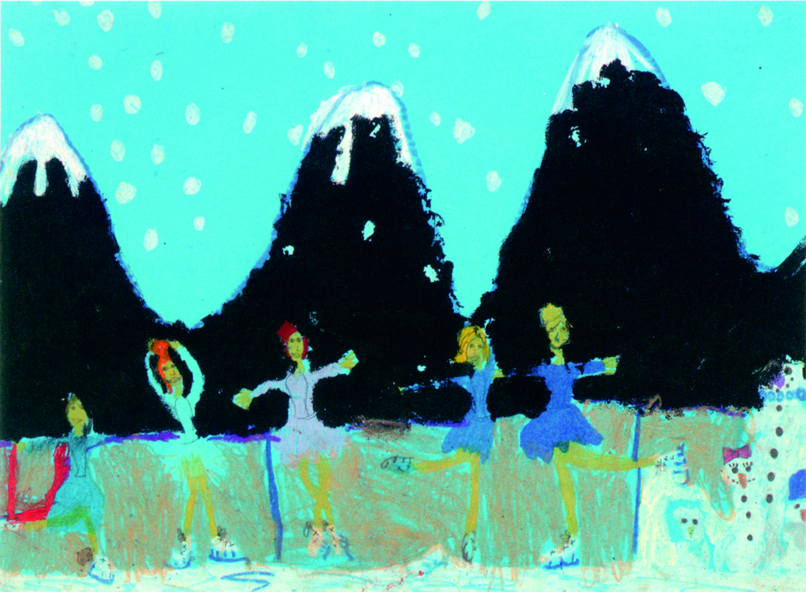 童心绘世界美术作品展示看板,优秀儿童画作品展示