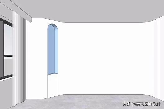 卧室里有一个大柱子怎么设计,墙角设计卧室图片