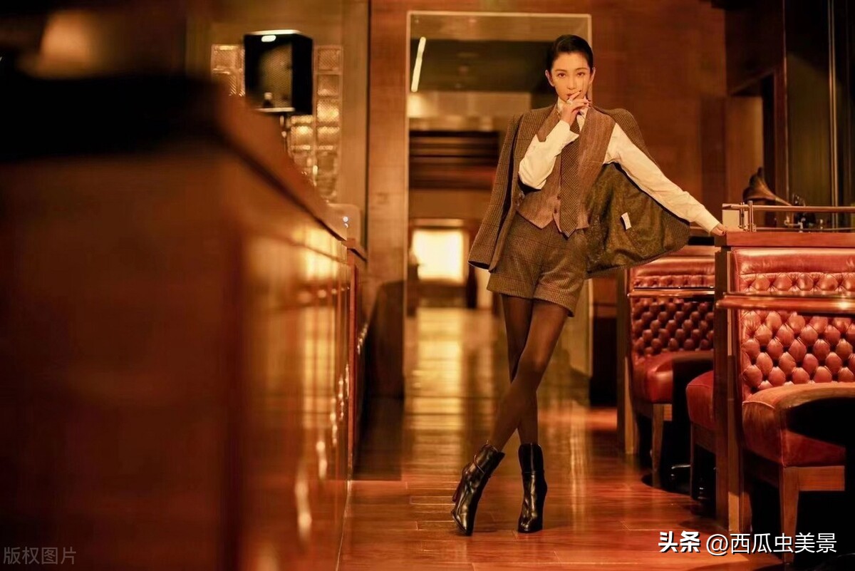 李冰冰时装lofficiel,李冰冰黑白时装大片