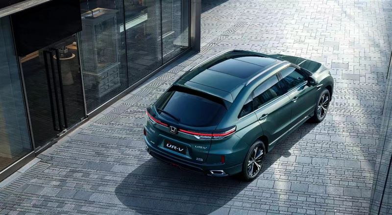 新款本田ur-v实车被曝,全新东风本田ur-v将于今晚上市