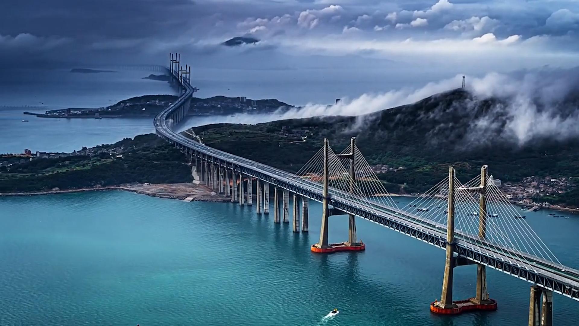 中国海上建桥工程,中国在海上建了多少大桥