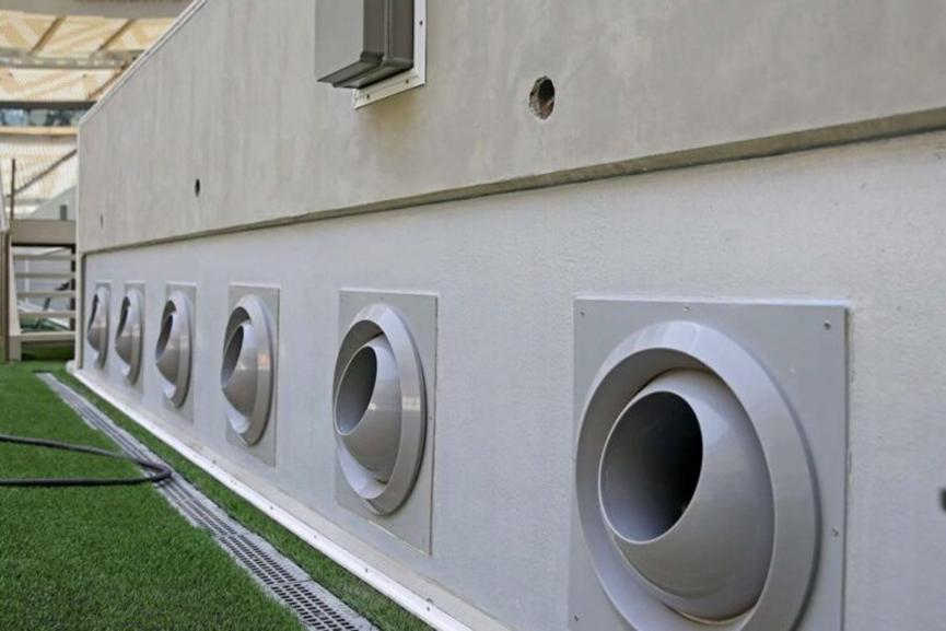 卡塔尔主场体育馆,卡塔尔球场装了多少空调