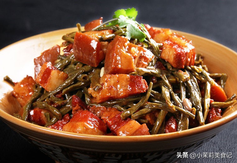 晒干豆角不焯水用盐腌一个晚上,晒干豆角不过水可以吗