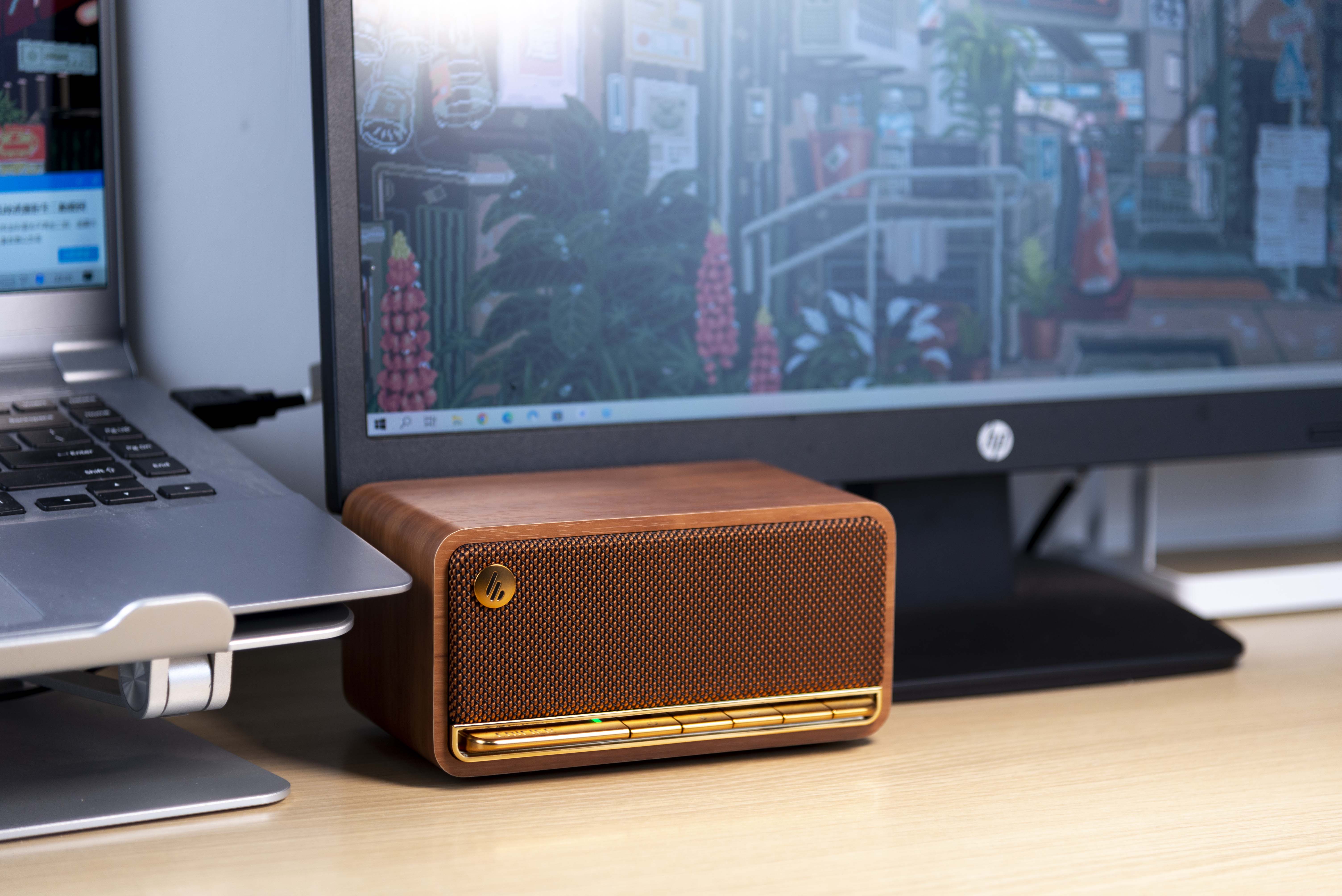 漫步者最好的一款小音箱,漫步者复古蓝牙音箱