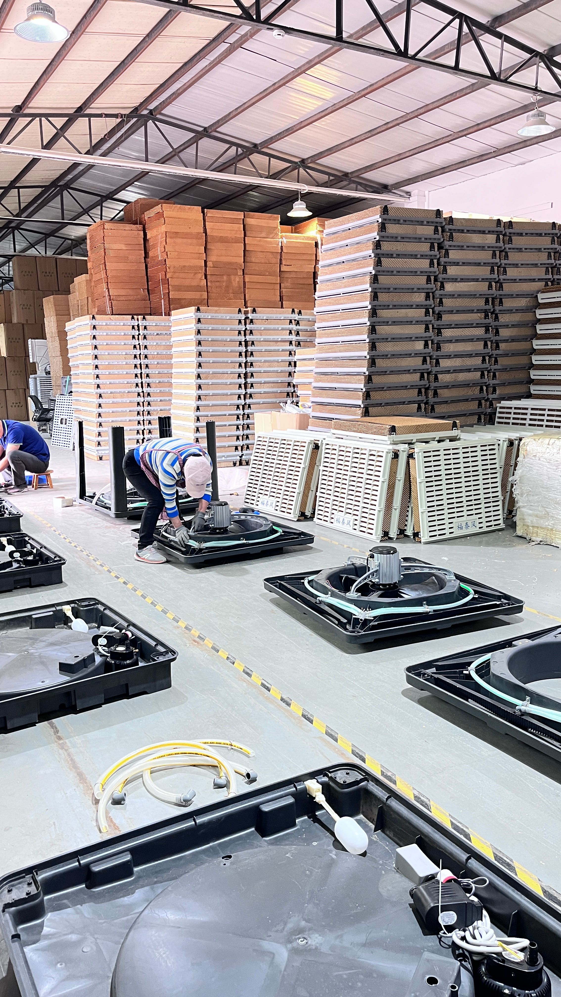 水冷空调降温效果,水冷空调原理动画图