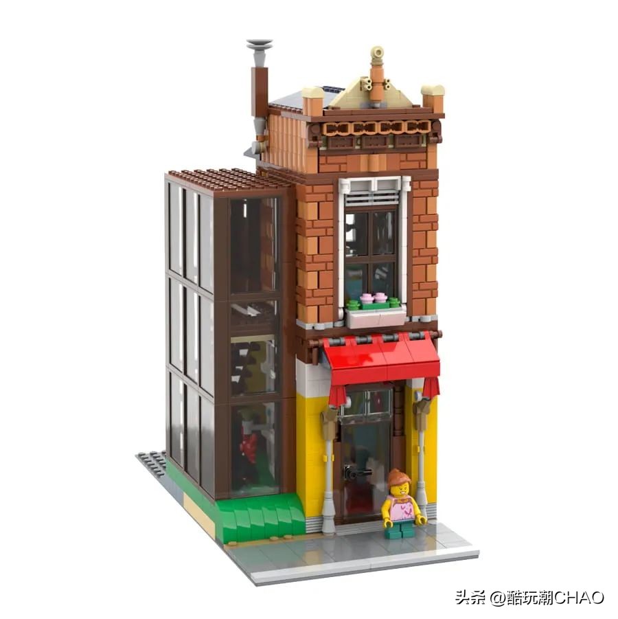 Brickative工作室街景套内新作品——旅行社