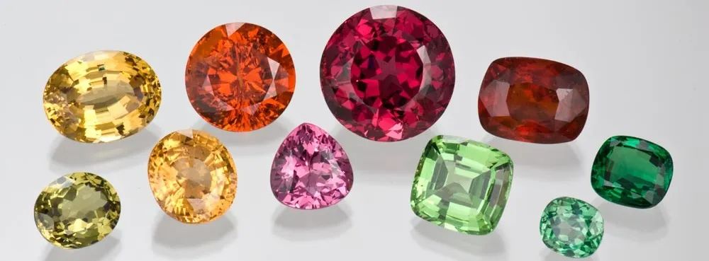 高端宝石级的石榴石,石榴石明星