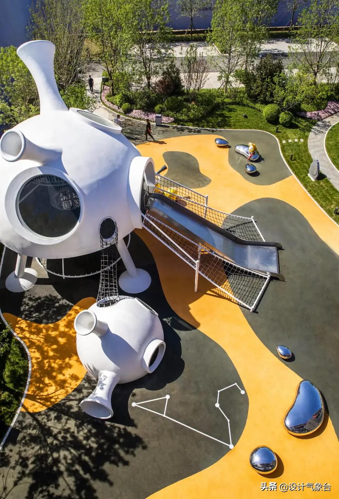 滑梯儿童房间小空间设计,室内儿童游乐场如何设计