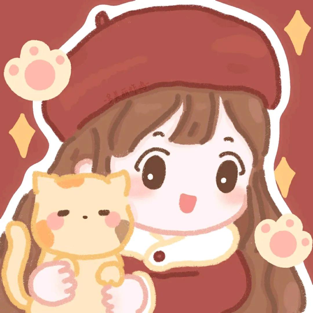 闺蜜跨年头像动漫一人一个,跨年头像女生闺蜜动漫