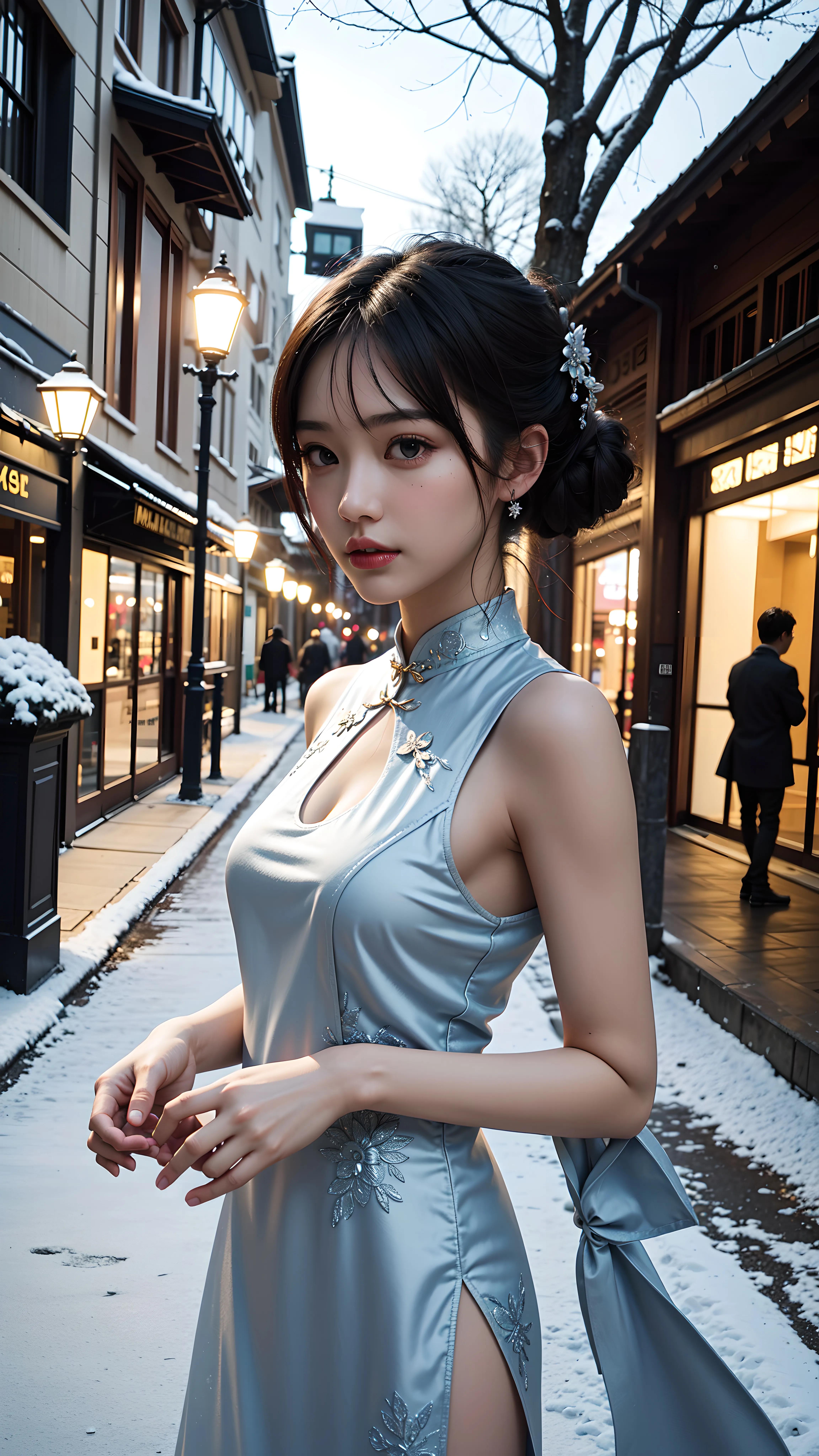 每日Ai美图：夏日炎炎，冰丝透凉，华服美丽小公主