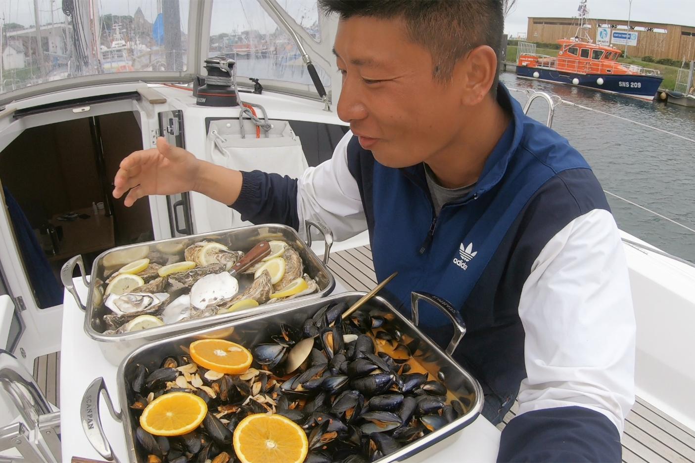 中国小伙的航海日记（十二）法国诺曼底，“蚝中之王”竟如此便宜