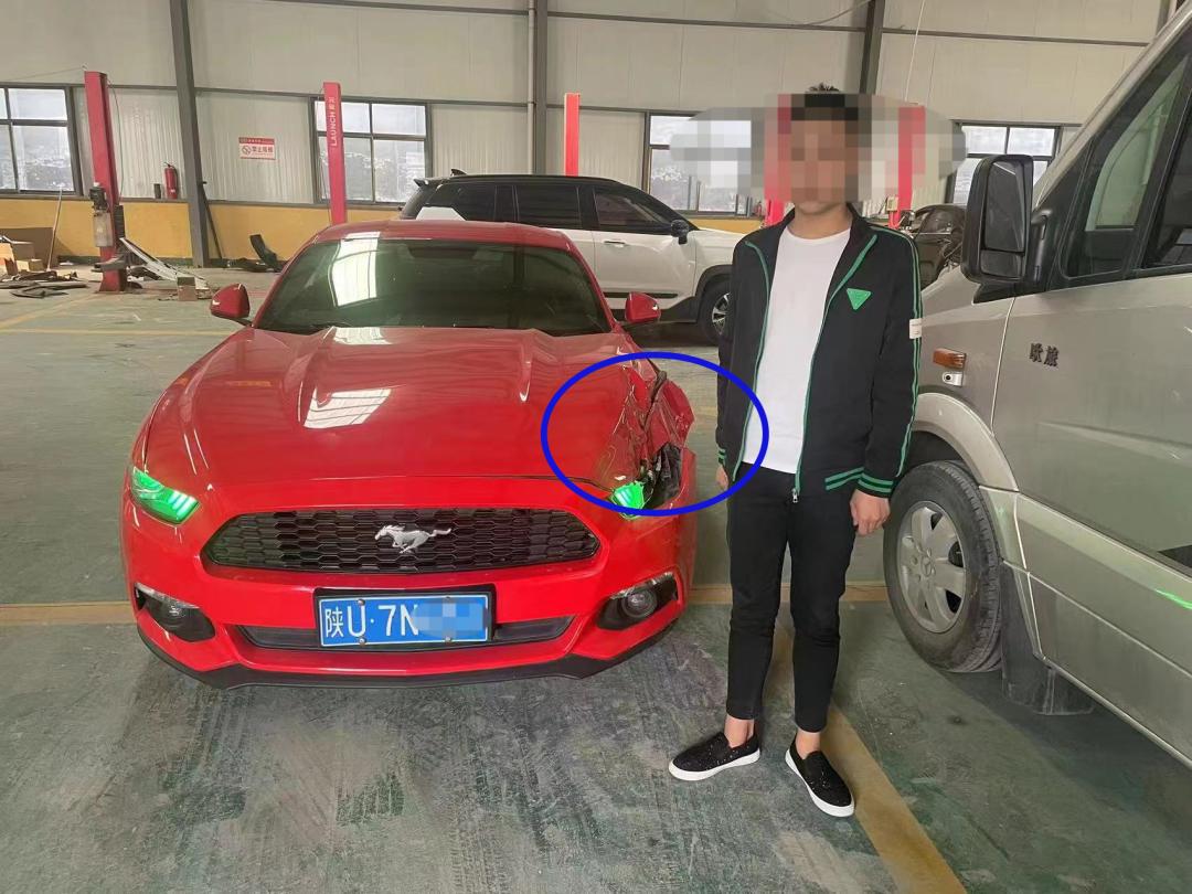 租野马出车祸,租赁野马出车祸