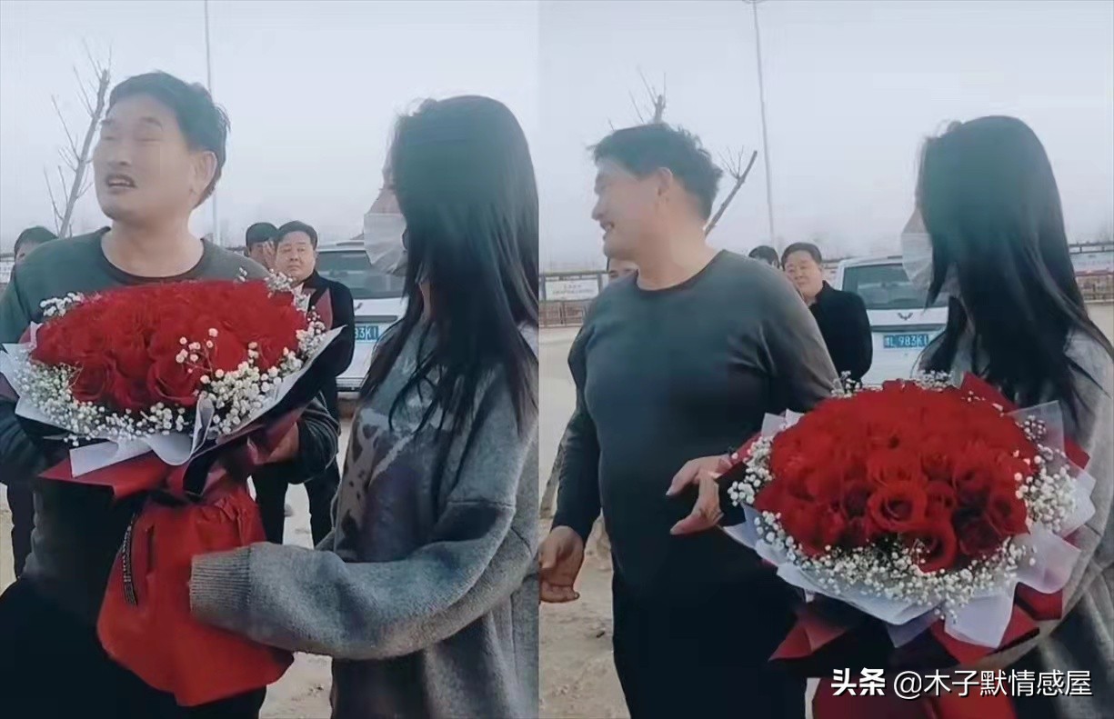 大衣哥替儿子送花,大衣哥资助贫困学生回朱楼村报恩